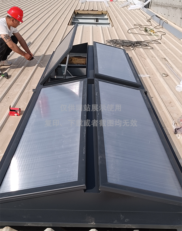 兰州王老吉生产车间金银川路街道排烟天窗