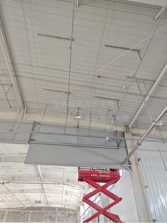 临洮县蔬菜厂房金银川路街道挡烟垂壁