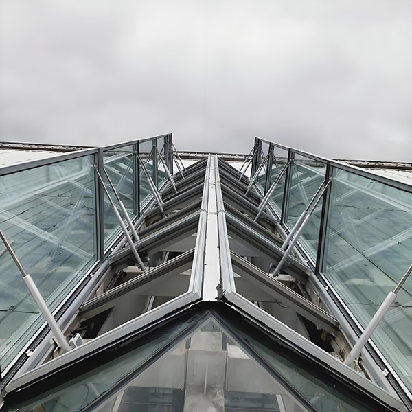 金银川路街道排烟天窗