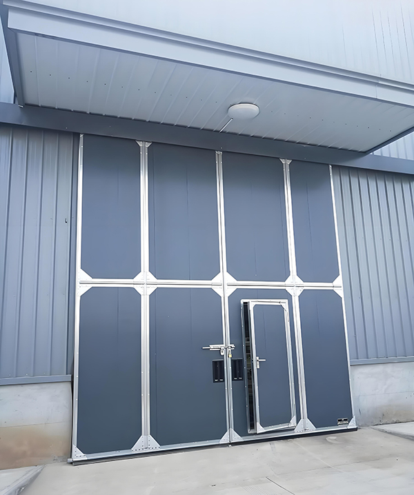 金银川路街道工业推拉门