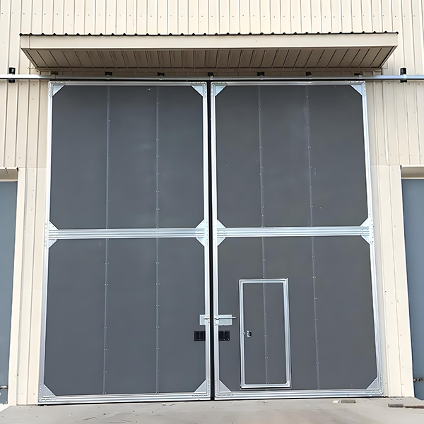 金银川路街道工业推拉门