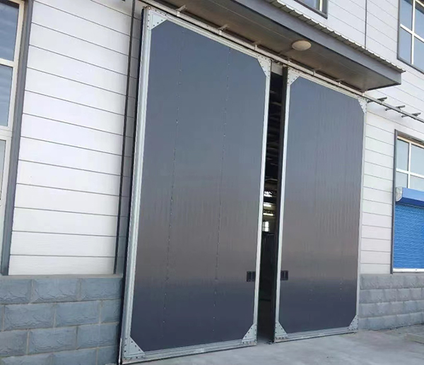 金银川路街道工业推拉门