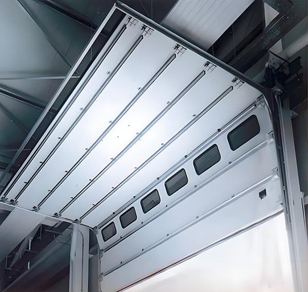 金银川路街道工业滑升门