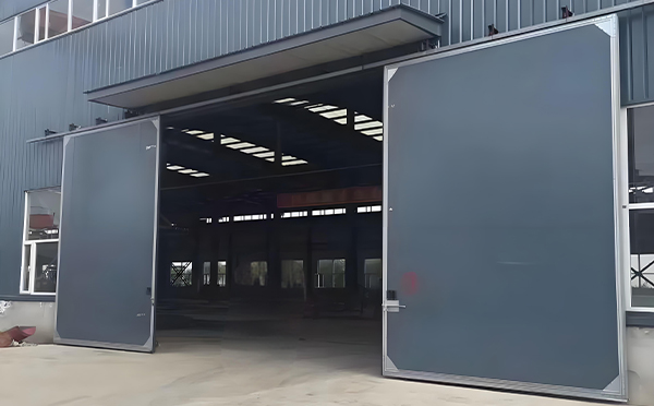 金银川路街道工业推拉门