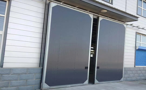 金银川路街道工业推拉门