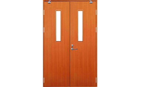 金银川路街道木质防火门