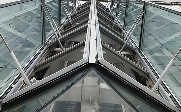 金银川路街道排烟天窗