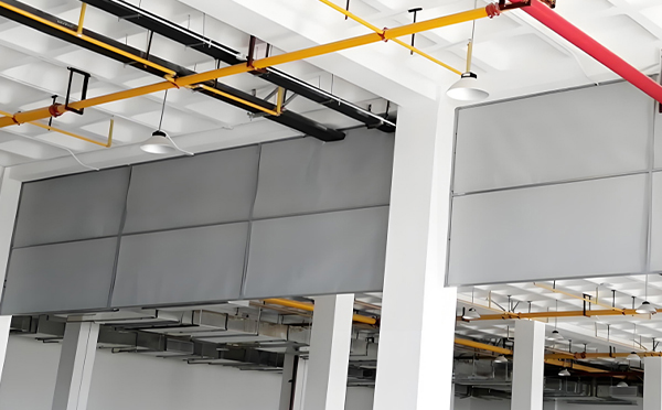 商场防烟分区常闭节点:金银川路街道挡烟垂壁高度与控制器接线图解 商场防烟分区常闭节点:金银川路街道挡烟垂壁高度与控制器接线图解