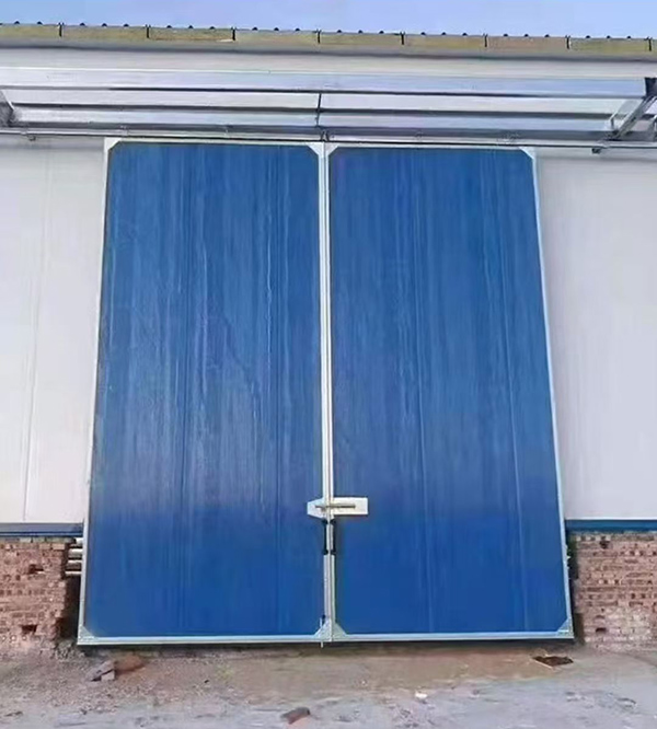 金银川路街道工业门在大型仓储物流通道中的应用实例