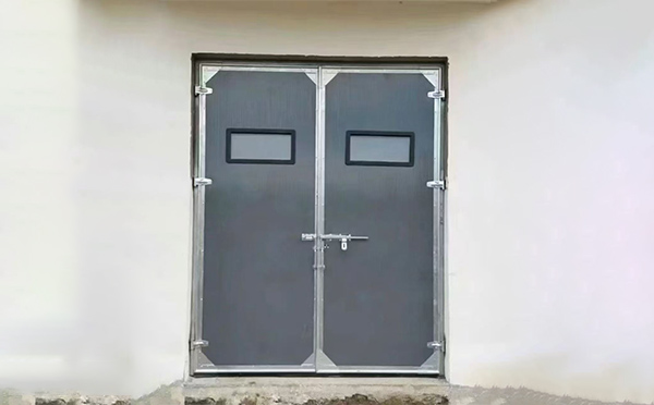 金银川路街道工业门在高温作业区域的运行表现