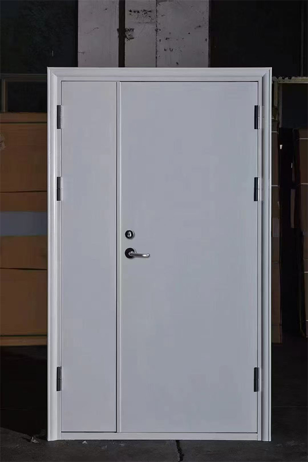 工业园区厂房完成金银川路街道防火门系统建设