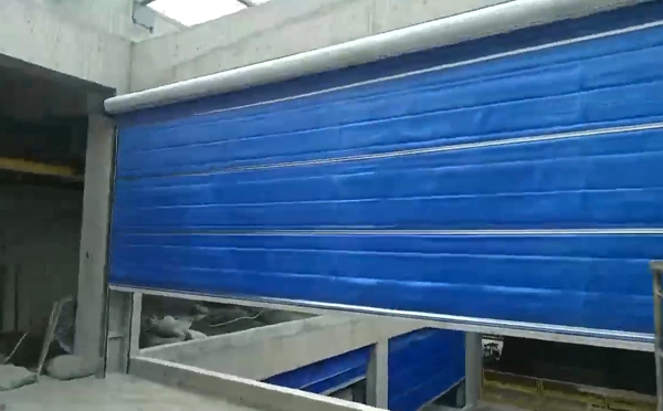 大型物流园区完成金银川路街道防火门整体安装工程