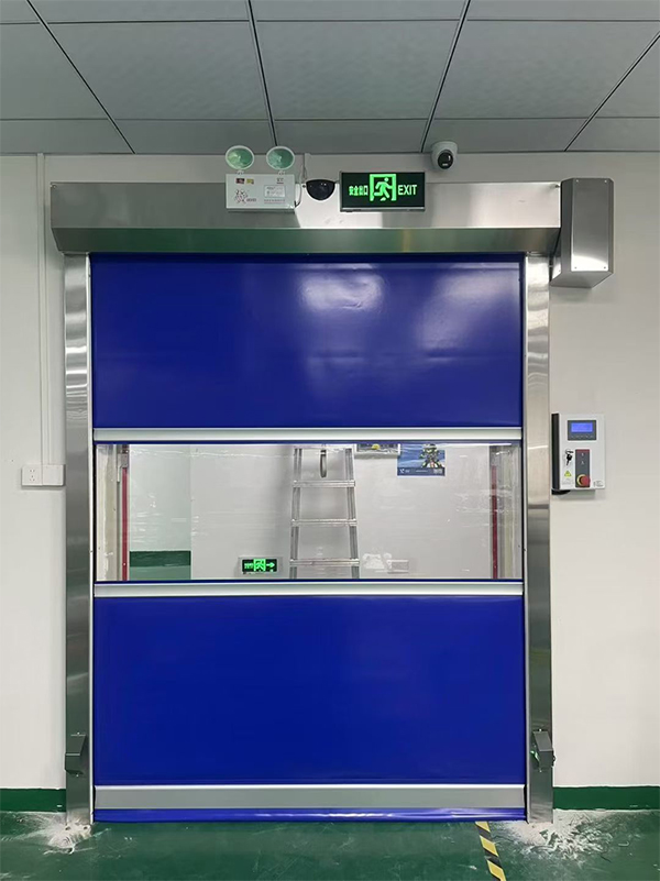 金银川路街道快速金银川路街道卷帘门在冷链物流仓储区的应用实践